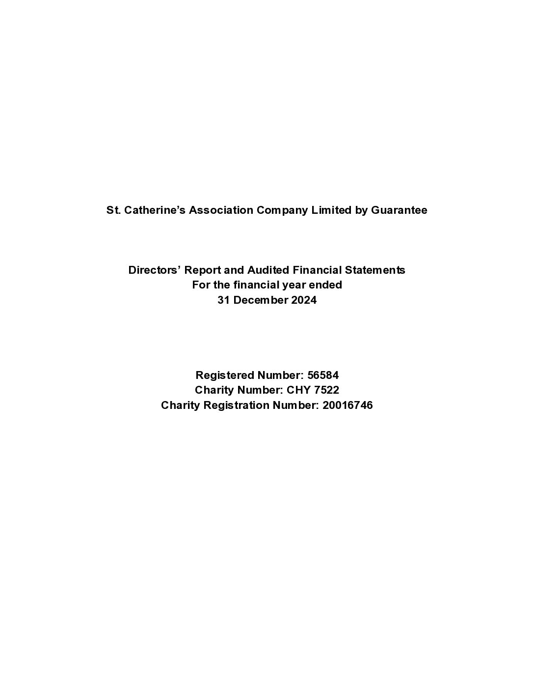 Annual Accounts 2024